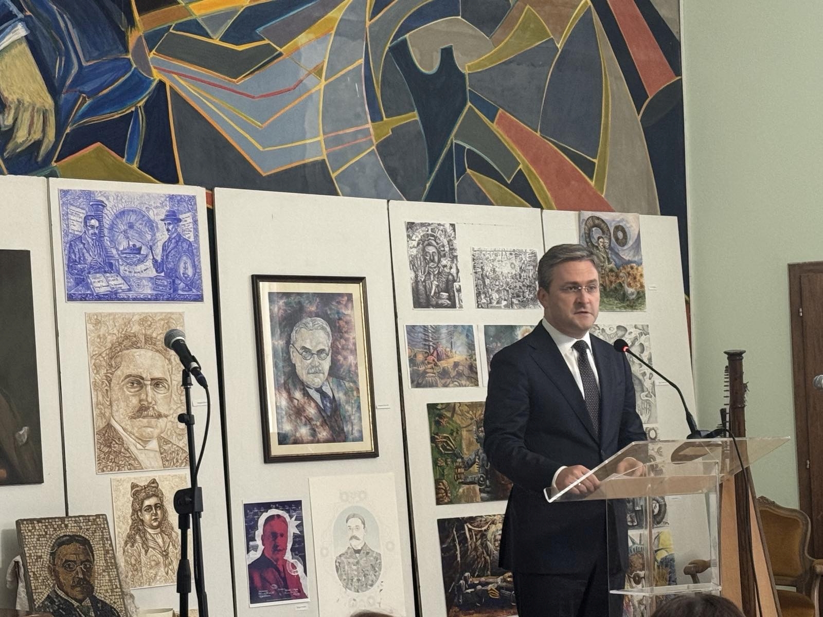 Министар културе у име председника Владе на обележавању рођења Михајла Пупина у Идвору