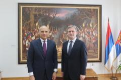 Селаковић са амбасадором Египта о унапређењу сарадње две земље