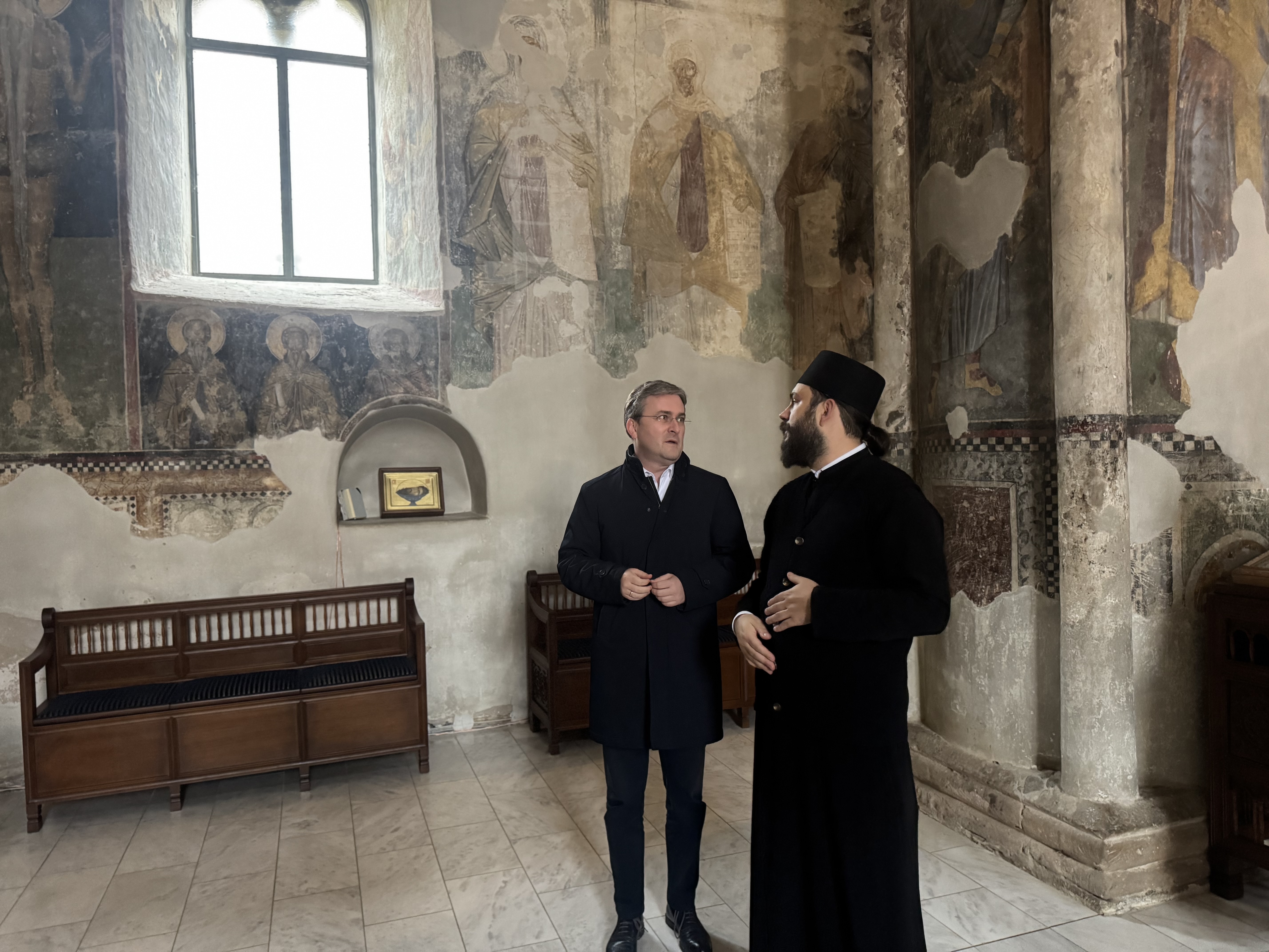 Министар Селаковић посетио манастир Манасију