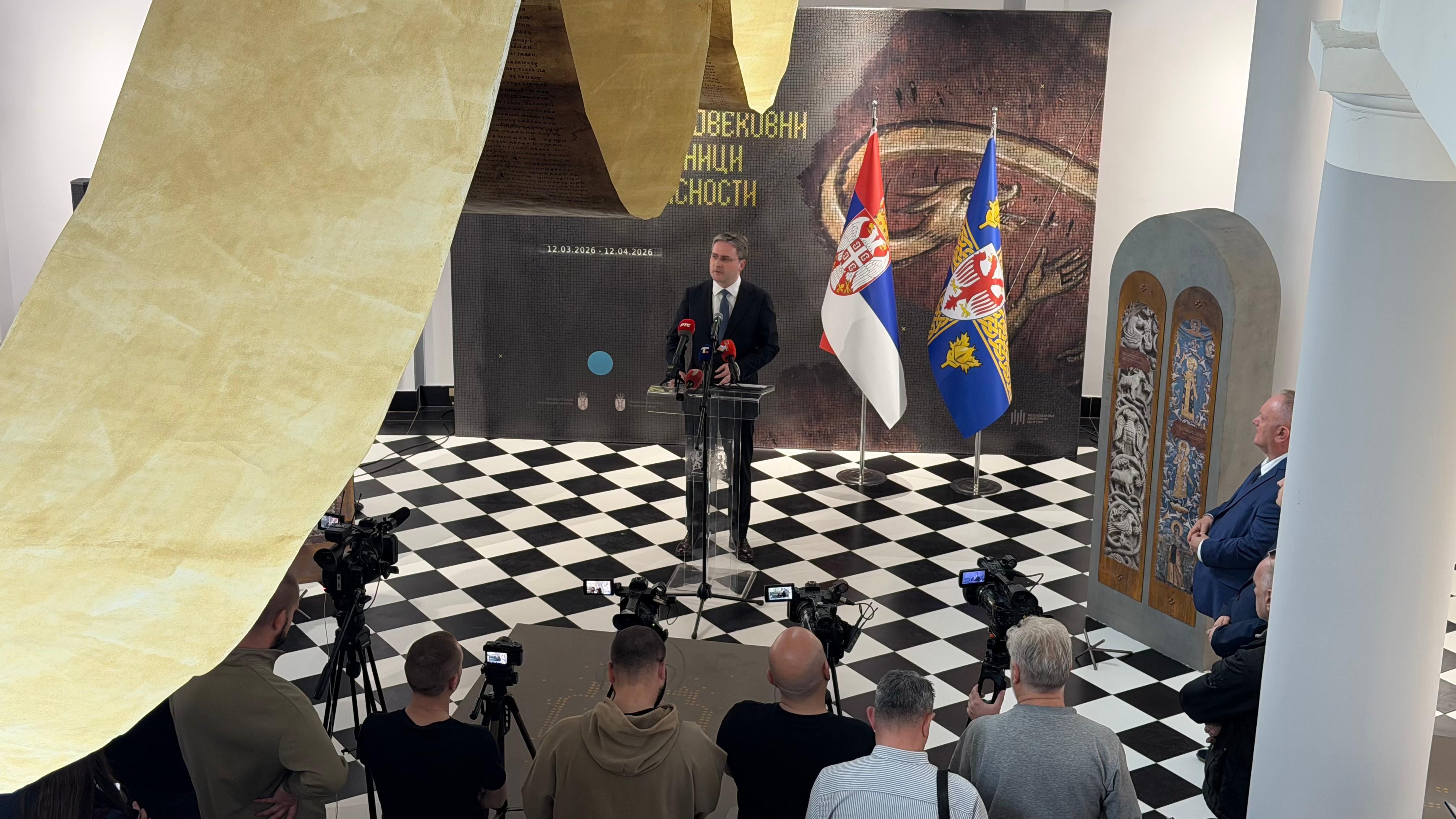 Selaković otvorio izložbu „Srpski srednjovekovni spomenici u opasnosti“  u Leskovcu – Nacionalnoj prestonici kulture