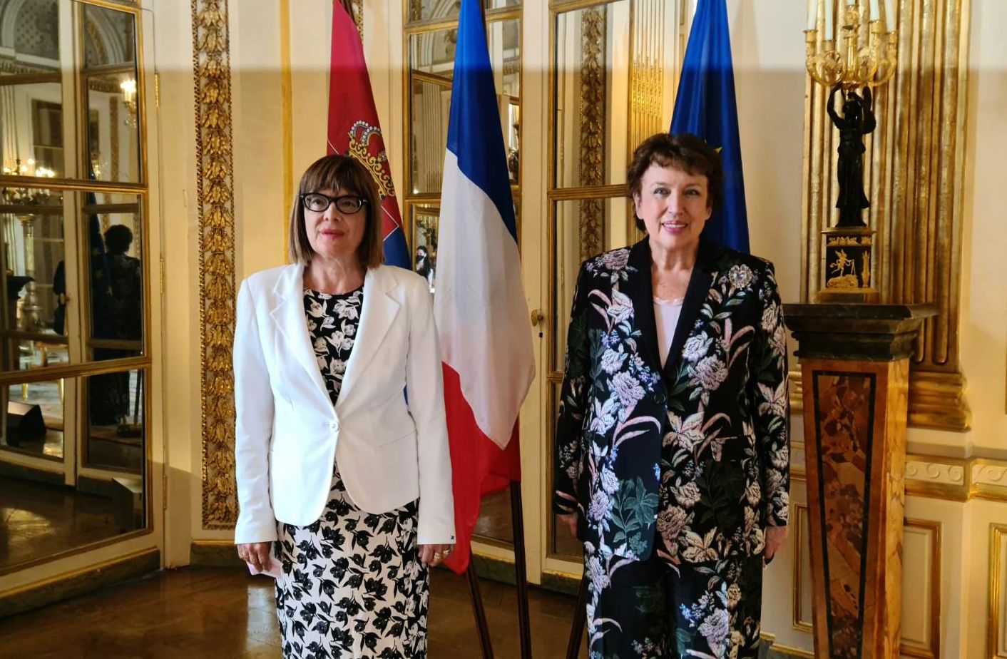 Гојковић се састала са министарком културе Републике Француске