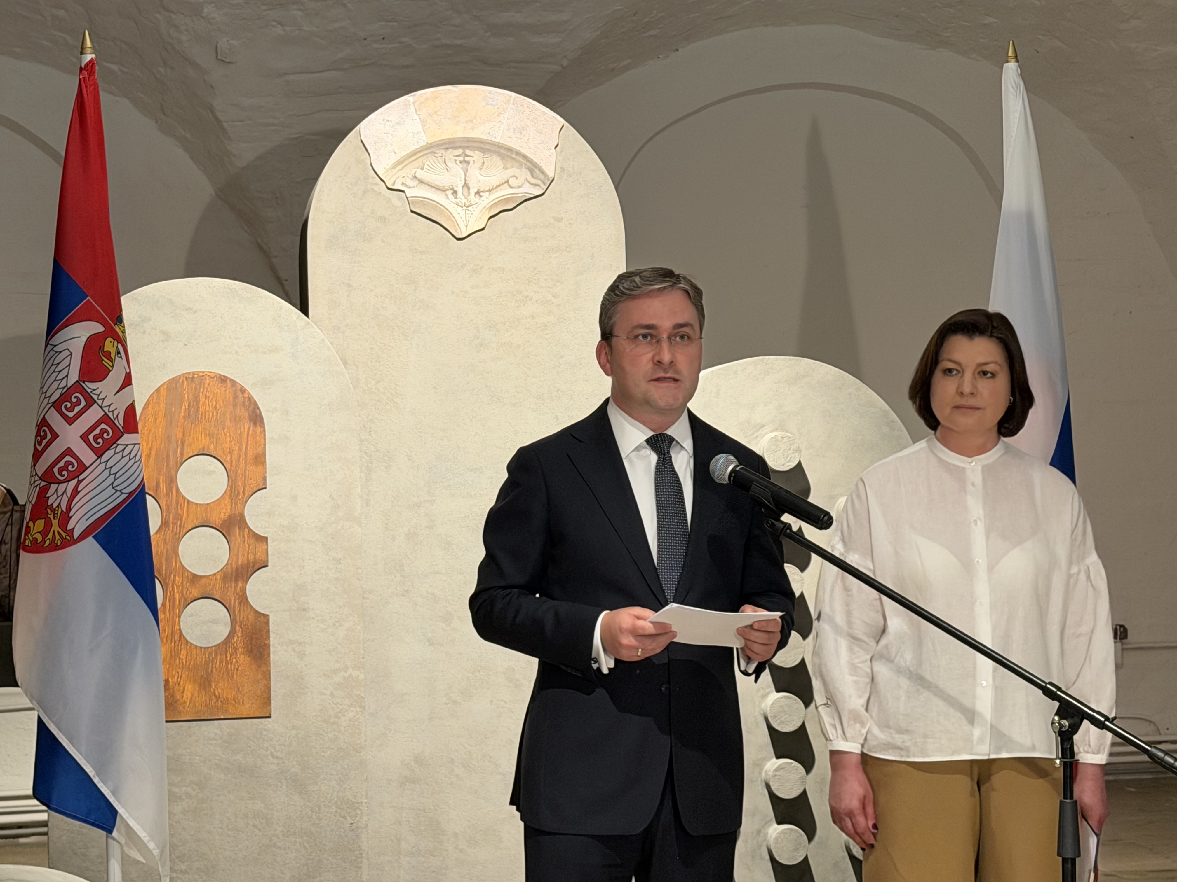 Selaković u moskovskom Državnom muzeju arhitekture „A.V. Ščusev” otvorio izložbu „Srpski srednjovekovni spomenici u opasnosti”