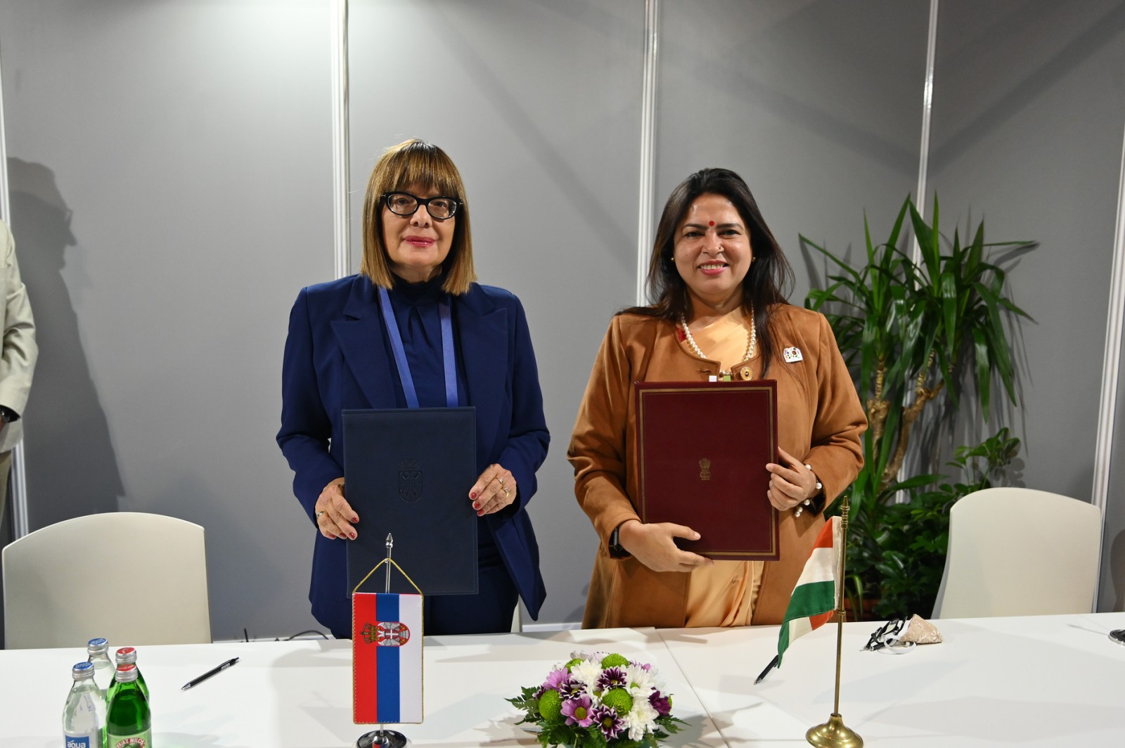 Гојковић са државном министарком Индије потписала Програм размене у области културе