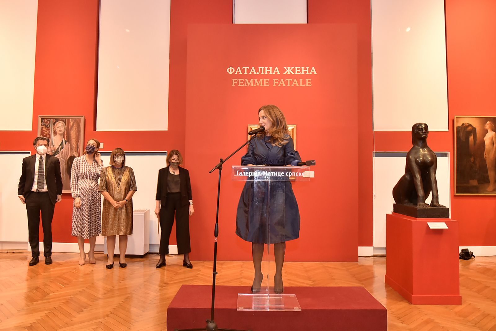 Gojković otvorila izložbu „Život - San - Smrt. Evropski okviri srpskog simbolizma”