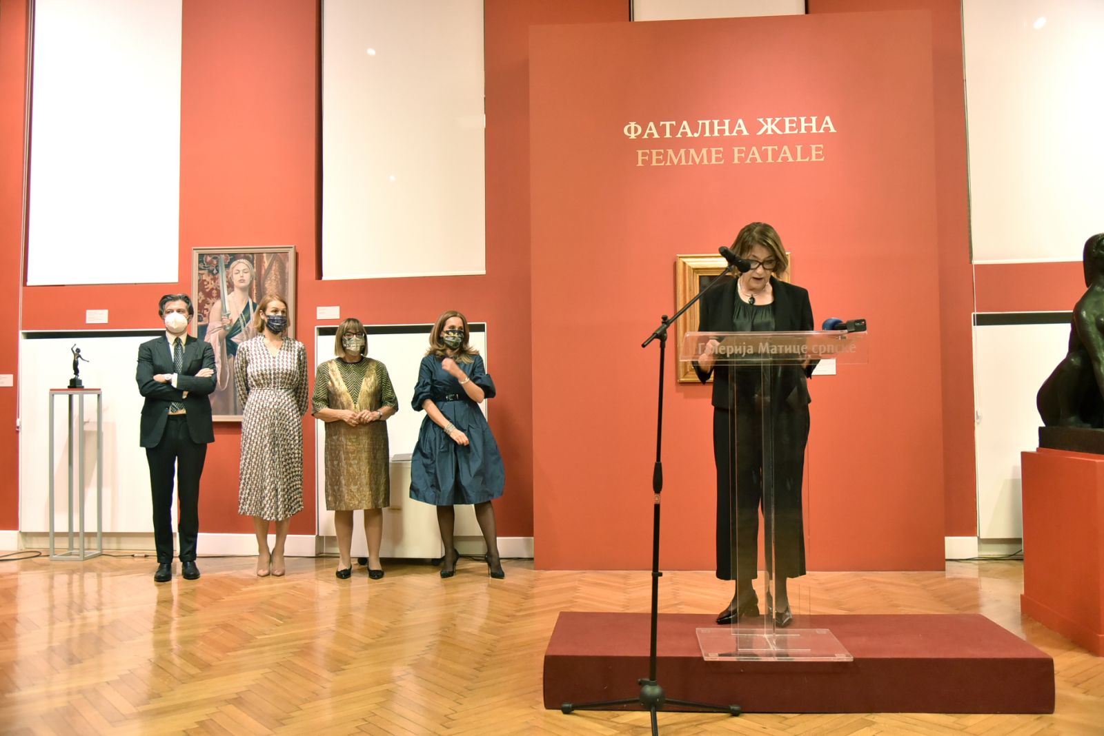 Gojković otvorila izložbu „Život - San - Smrt. Evropski okviri srpskog simbolizma”