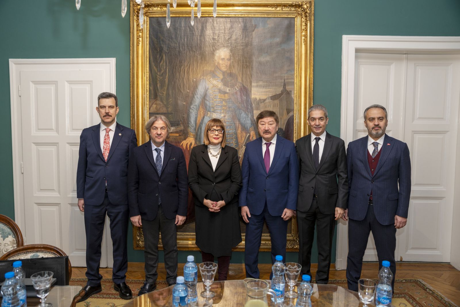 Gojković sa zamenikom ministra kulture Turske i generalnim sekretarom Turksoja