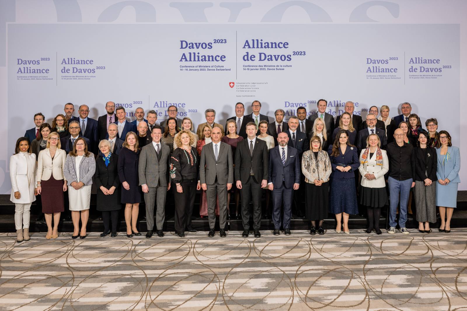 Gojković na Konferenciji ministara kulture u Davosu