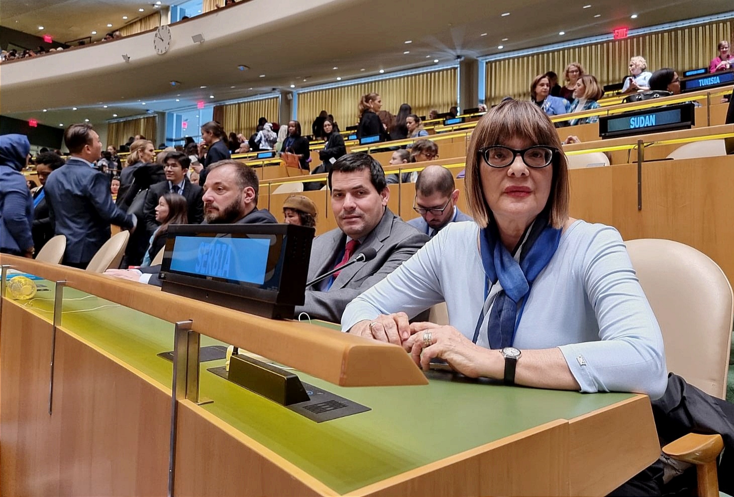 Gojković u sedištu UN na skupu povodom Međunarodnog dana žena