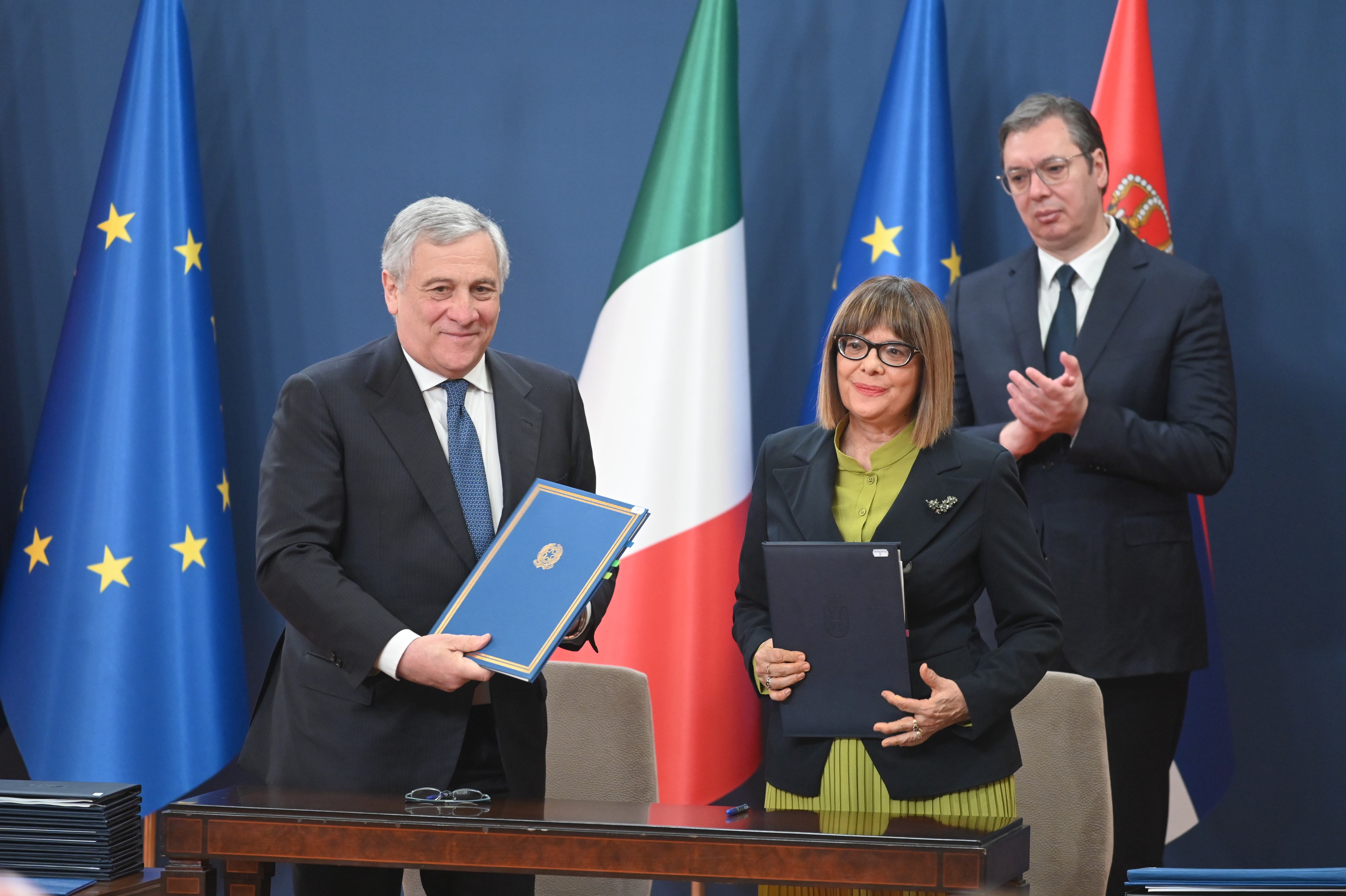  Потписан Споразум о филмској копродукцији између Србије и Италије