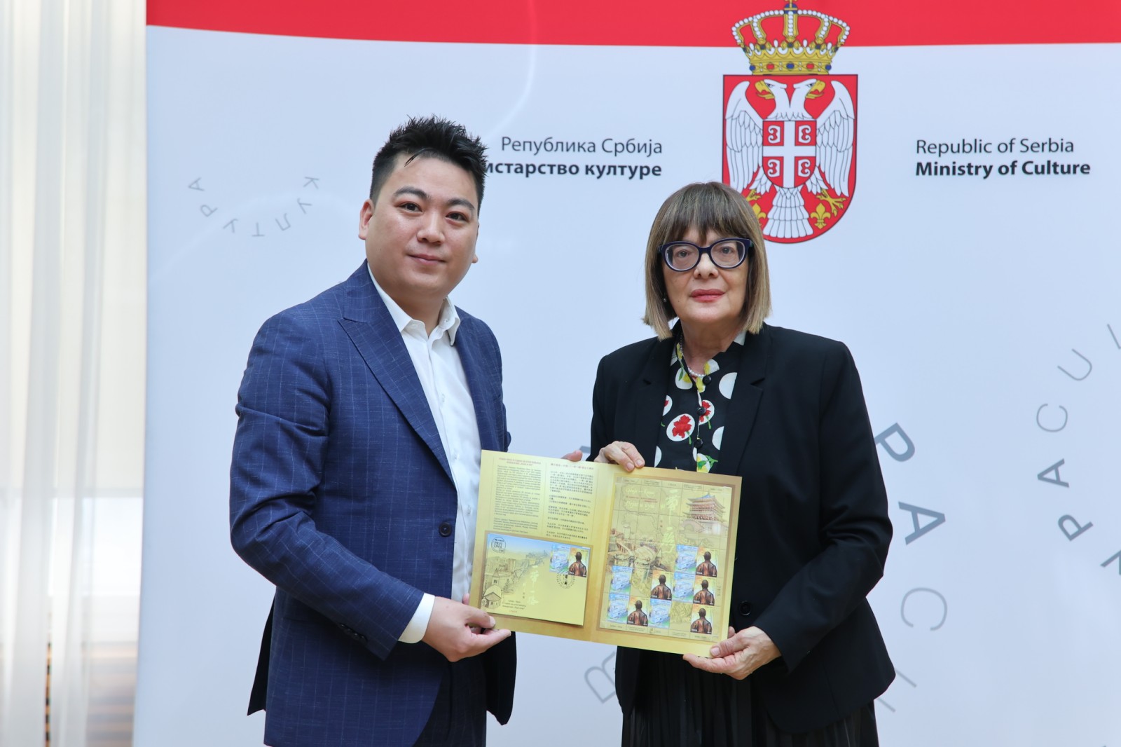 Gojković sa predstavnicima Asocijacije za promociju ekonomije, trgovine, kulture i turizma Srbije i Kine