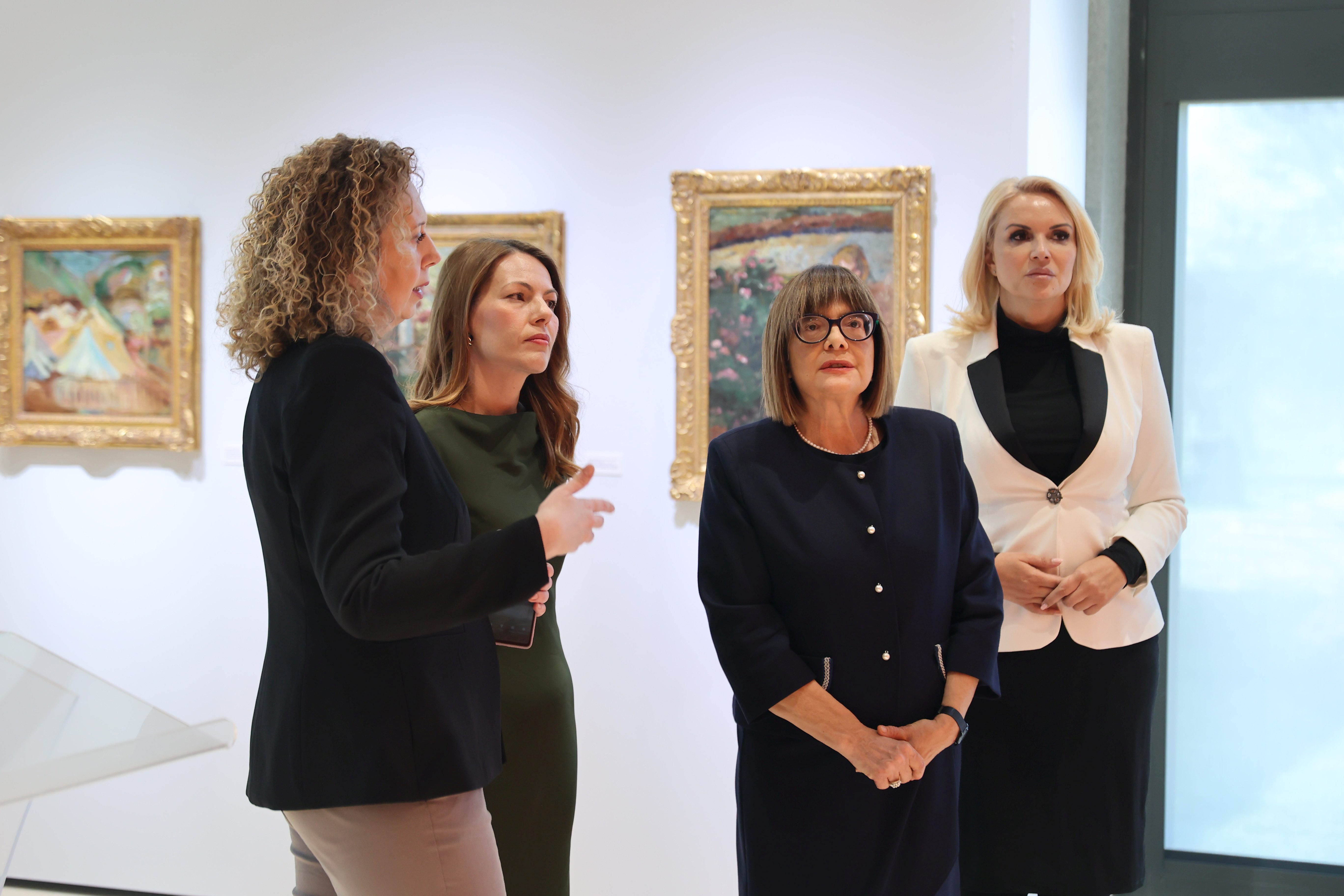 Гојковић у Музеју савремене уметности отворила изложбу поводом  Дана државности