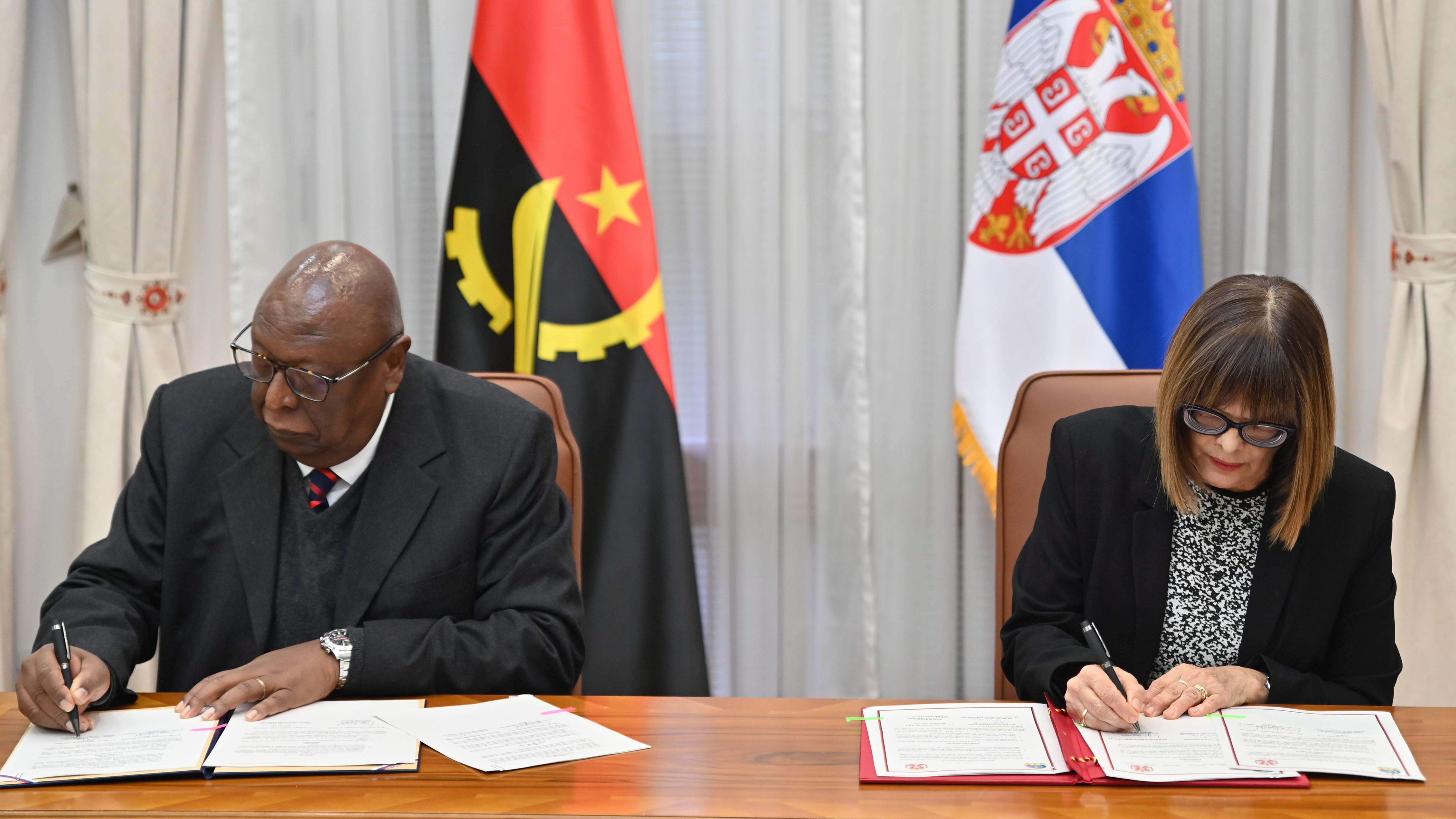 Potpisan Program saradnje između Vlade Republike Srbije i Vlade Republike Angole u oblasti kulture