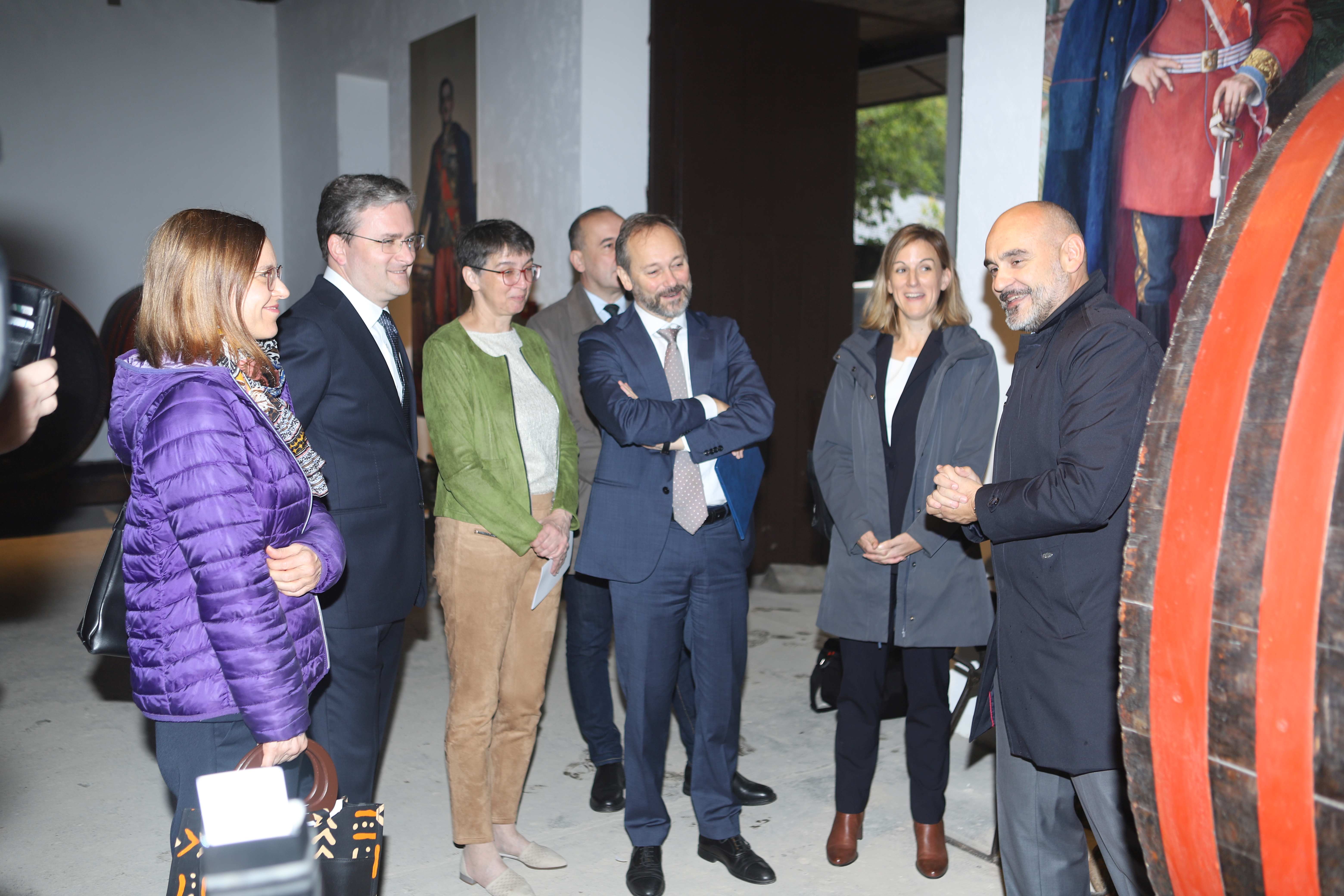 Селаковић на свечаности поводом завршетка прве фазе обнове Краљеве винарије